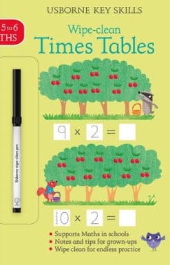 Wipe-clean Times Tables 5-6