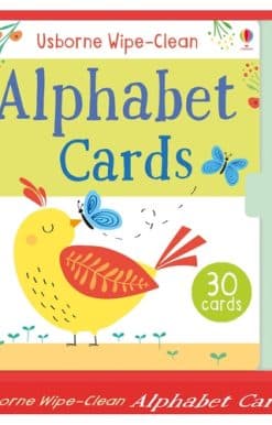 Wipe-clean Alphabet Cards