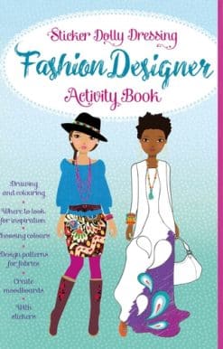 Sticker Dolly Dressing Fashion Designer Activity Book