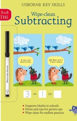Wipe-clean Subtracting 5-6