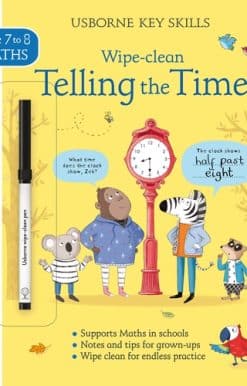 Wipe-clean Telling the Time 7-8