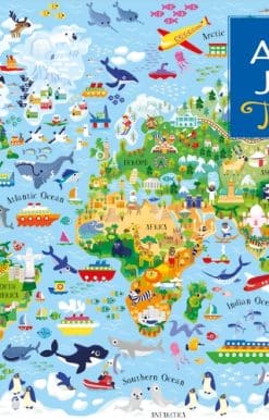 Usborne Atlas and Jigsaw The World