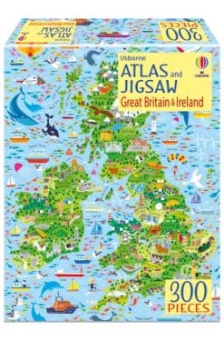 Usborne Atlas & Jigsaw Great Britain & Ireland
