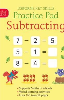 Subtracting Practice Pad 5-6