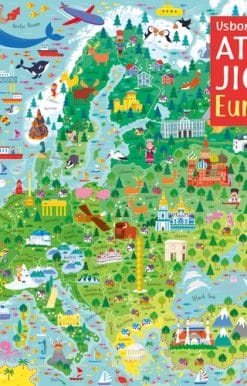 Usborne Atlas and Jigsaw Europe