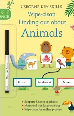 Wipe-Clean Finding Out About Animals 6-7