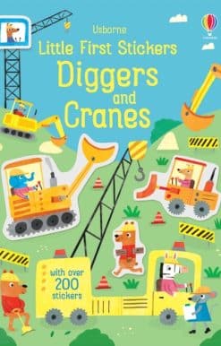 Little First Stickers Diggers and Cranes