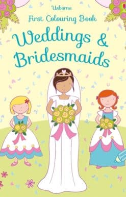 First Colouring Book Weddings and Bridesmaids