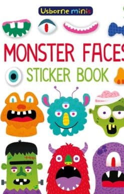 Monster Faces Sticker Book