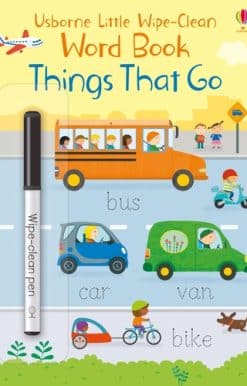 Little Wipe-Clean Word Book Things That Go