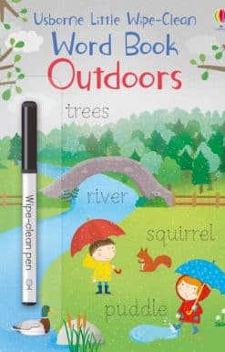 Little Wipe-Clean Word Book Outdoors