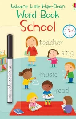 Little Wipe-Clean Word Book School