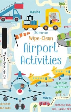 Wipe-Clean Airport Activities