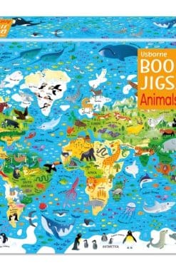 Usborne Book and Jigsaw Animals of the World