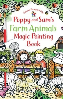 Poppy and Sam's Farm Animals Magic Painting Book