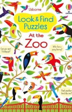 Look and Find Puzzles At the Zoo