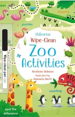 Wipe-Clean Zoo Activities