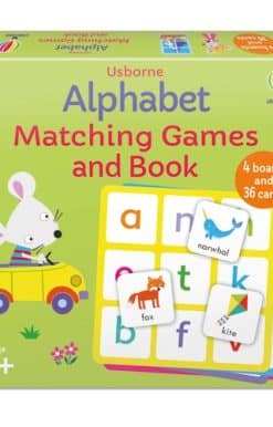 Alphabet Matching Games and Book