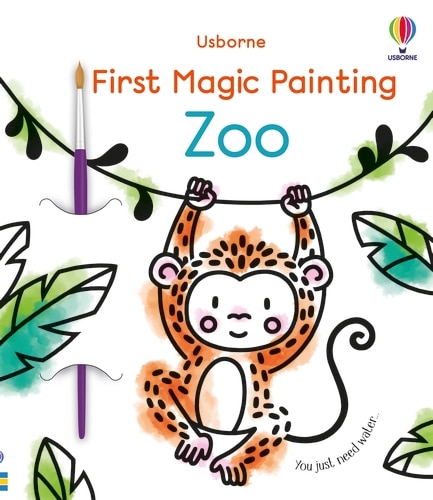 9781801315005 First Magic Painting Zoo