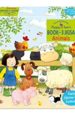 Poppy and Sam's Book and 3 Jigsaws: Animals