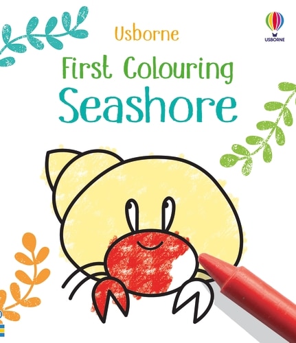 9781801319119 First Colouring Seashore