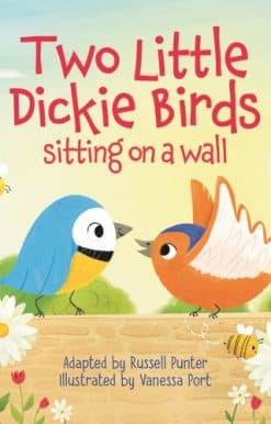 Two Little Dickie Birds sitting on a wall