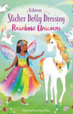 Sticker Dolly Dressing Rainbow Unicorns