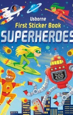 First Sticker Book Superheroes
