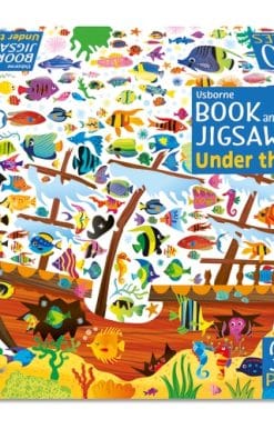 Book and Jigsaw Under the Sea
