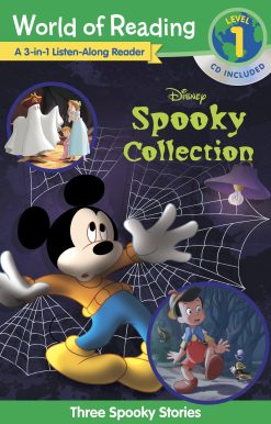 World of Reading: Disney's Spooky Collection 3-in-1 Listen-Along Reader-Level 1 Reader: 3 Scary Stories with CD!